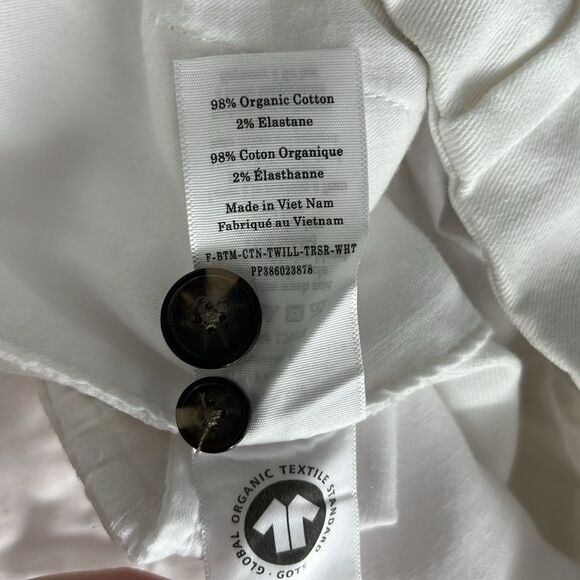 Everlane Organic Cotton The Phoebe Trouser in White
Size 6 - Picture 10 of 13